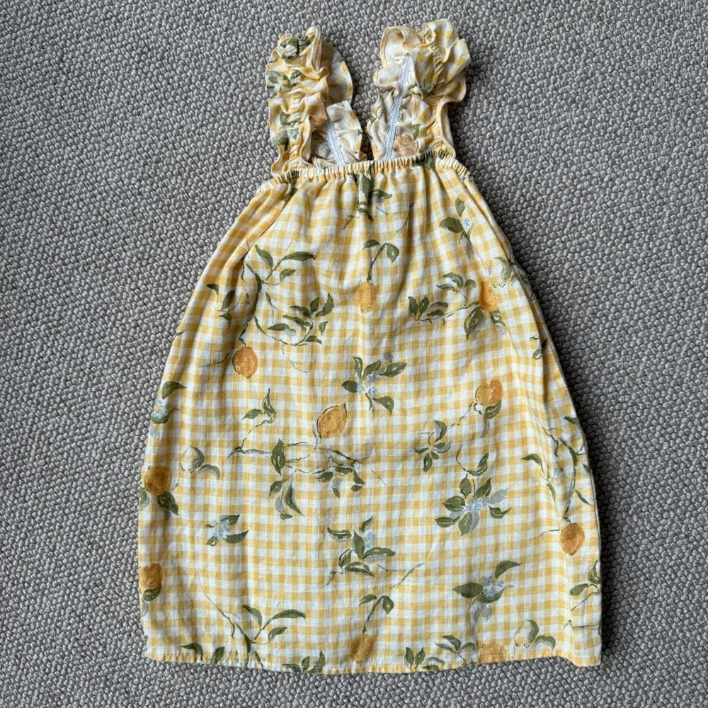 Reformation Kids Ametrine Linen Dress - Picture 2 of 6